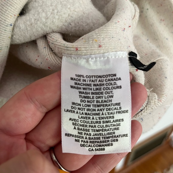 Muttonhead Women’s Hoodie in Speckly Grey - Picture 9 of 9